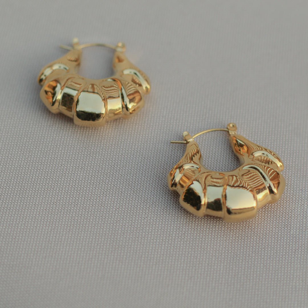 Martha Hoops - ORANJOEarrings