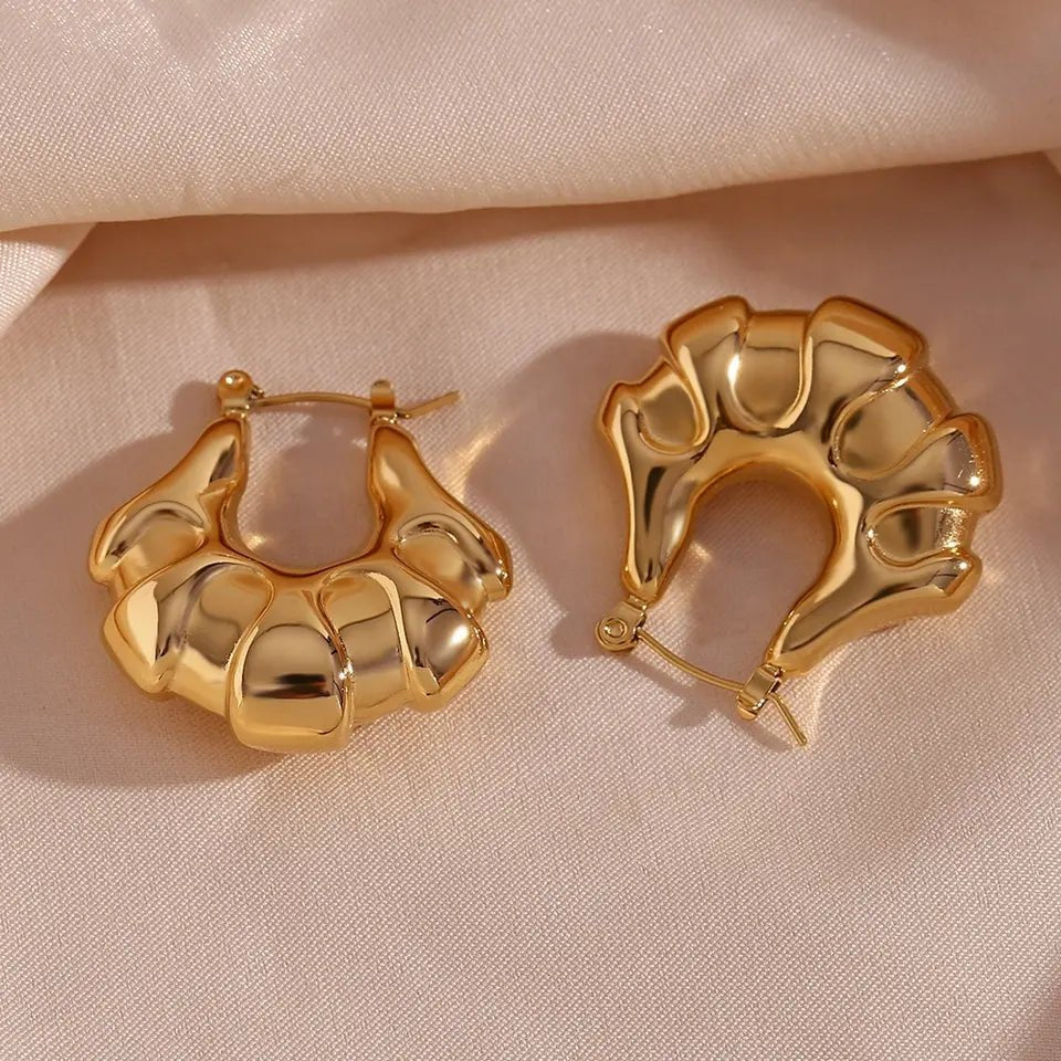 Martha Hoops - ORANJOEarrings