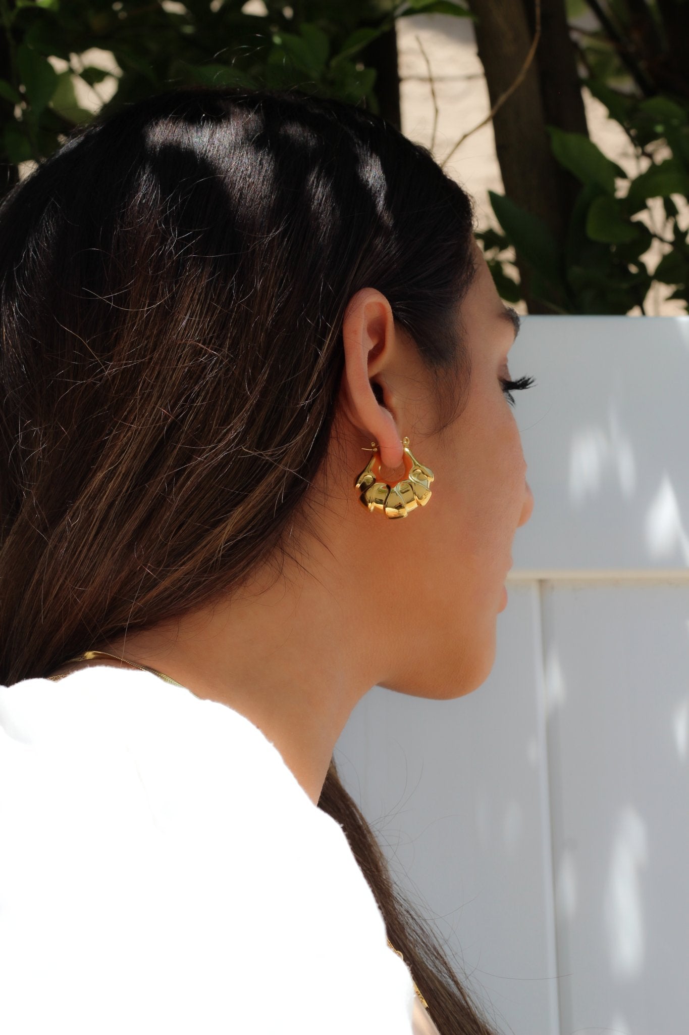 Martha Hoops - ORANJOEarrings