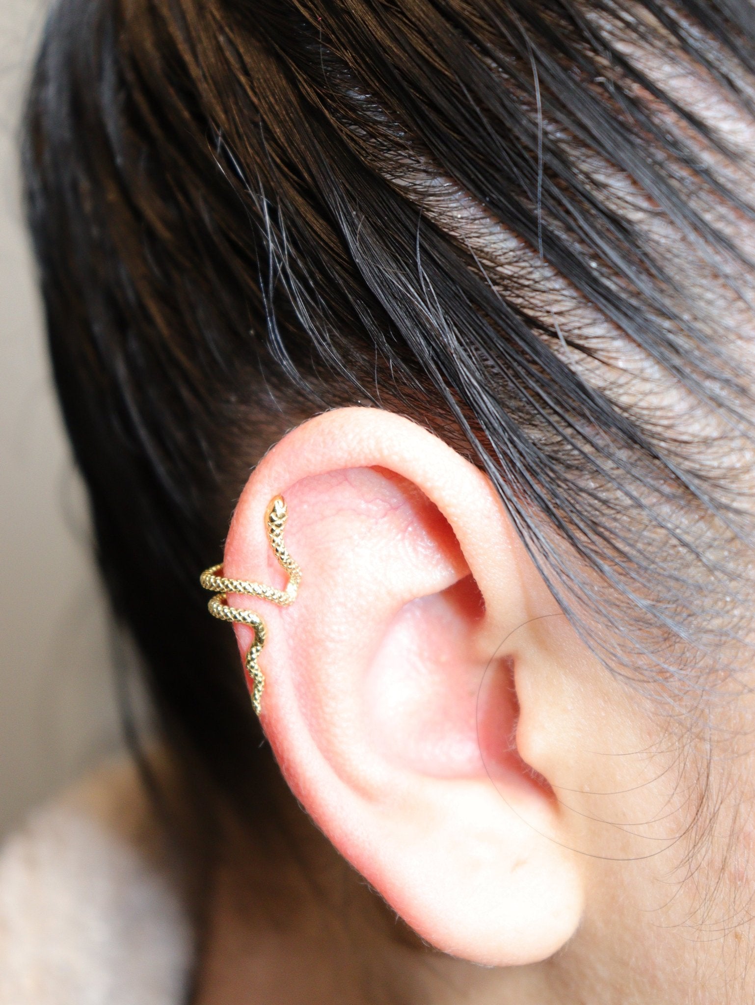 Snake Ear Cuff - ORANJOEarrings