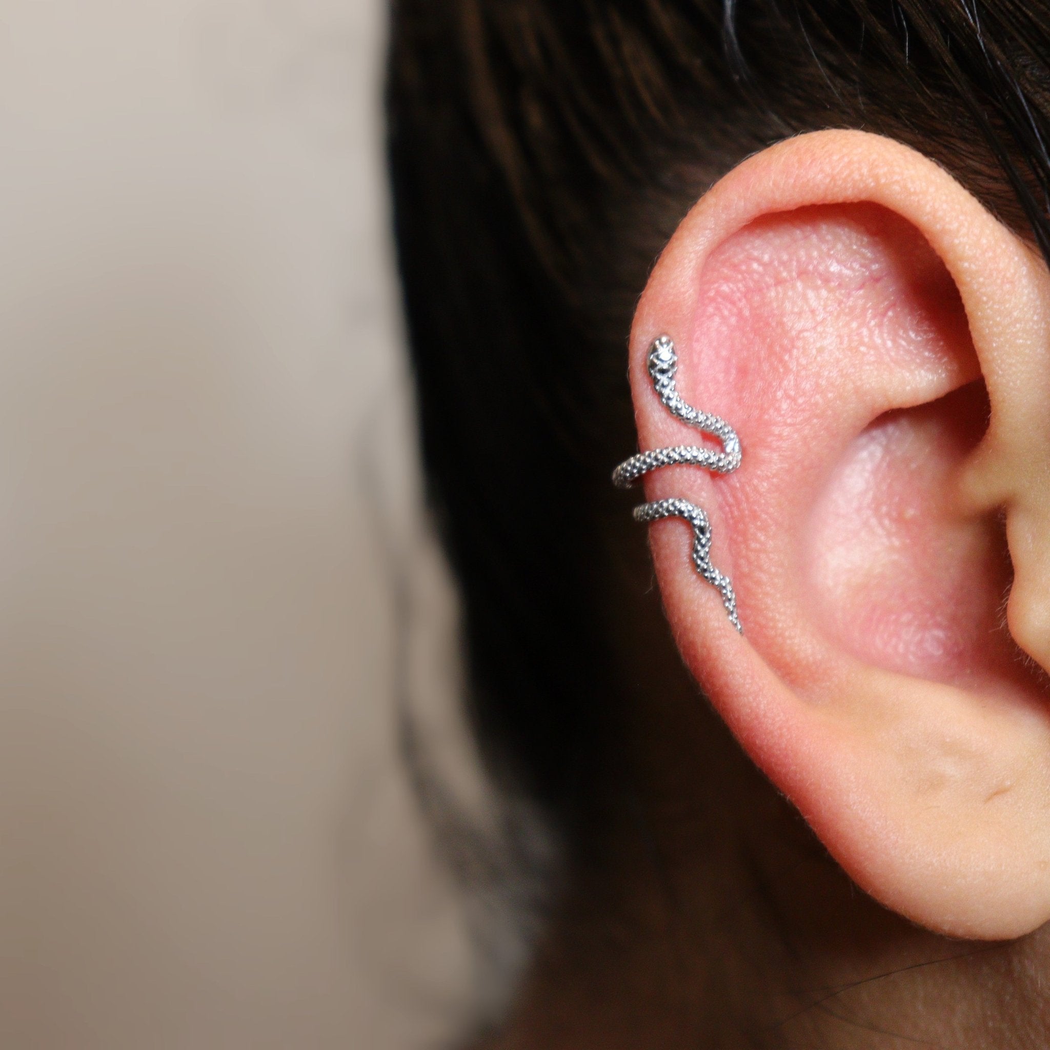 Snake Ear Cuff - ORANJOEarrings